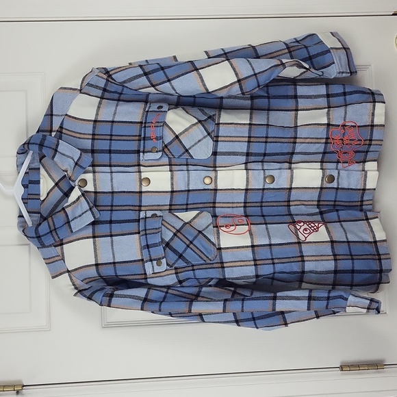 Disney Turning Red Plaid Flannel - Picture 2 of 11